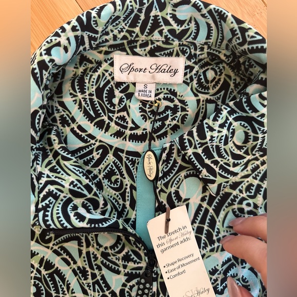 Sport Haley NWT Women’s Small Sleeveless Golf Polo - Picture 6 of 8